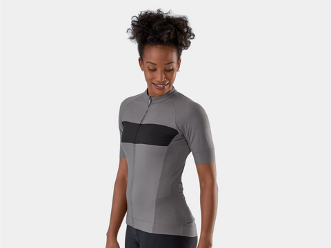 Trek Circuit Women's LTD Cycling Jersey - Charcoal/Black