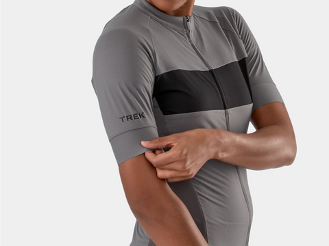 Trek Circuit Women's LTD Cycling Jersey - Charcoal/Black