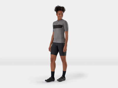 Trek Circuit Women's LTD Cycling Jersey - Charcoal/Black