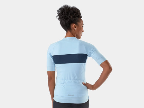 Trek Circuit Women's LTD Cycling Jersey - Dusty Blue/Deep Dark Blue