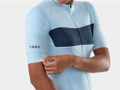 Trek Circuit Women's LTD Cycling Jersey - Dusty Blue/Deep Dark Blue