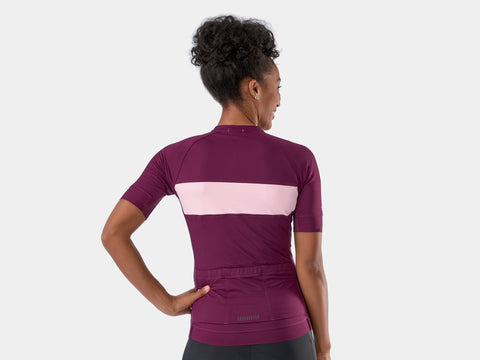 Trek Circuit Women's LTD Cycling Jersey - Mulberry/Blush