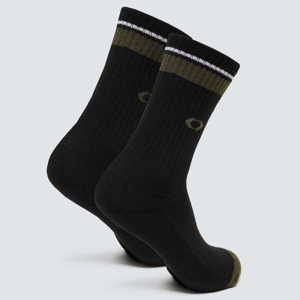 Oakley Essentials Socks (3 pack) Blackout - Medium - biket.co.za