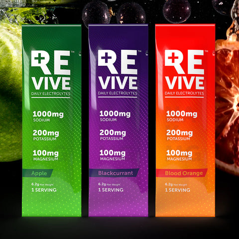 Revive Daily ElectrolytesTrio -Apple| Blackcurrant |Blood Orange 30s