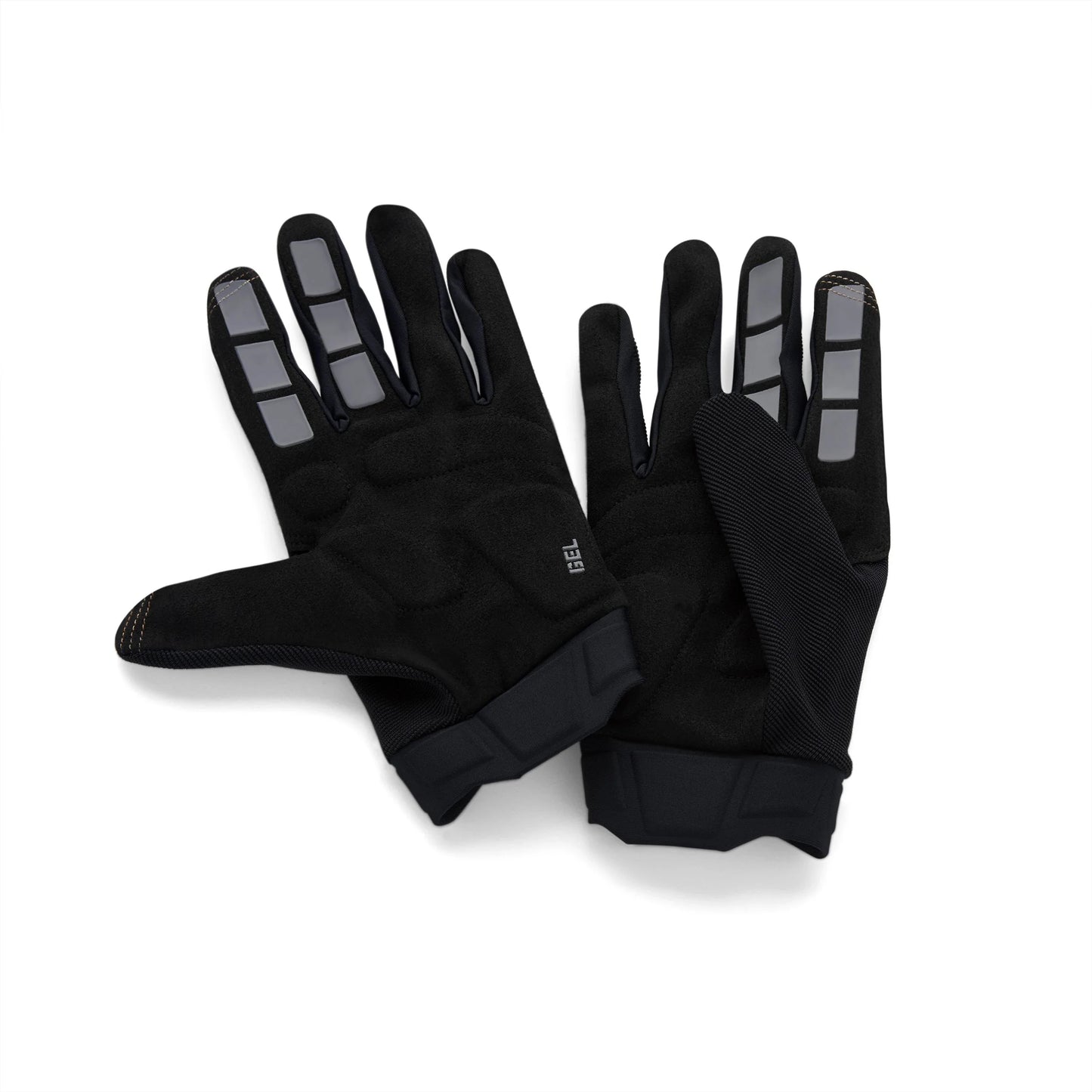 100% RIDECAMP GEL Gloves Black - biket.co.za