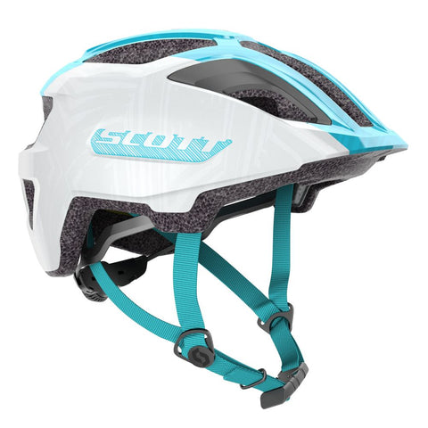 Scott Spunto Junior Helmet- White/ Blue