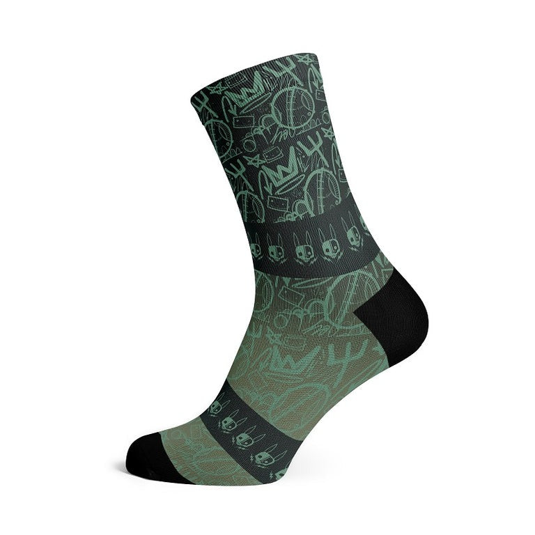 Sox- Hasie & The Robots Street Socks - biket.co.za