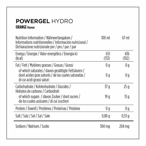 PowerGel Hydro- Orange