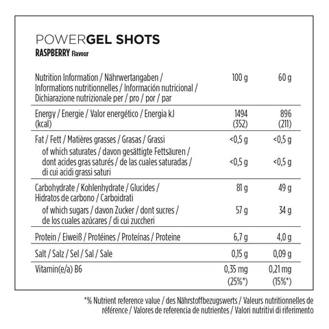 PowerGel Shots- Raspberry