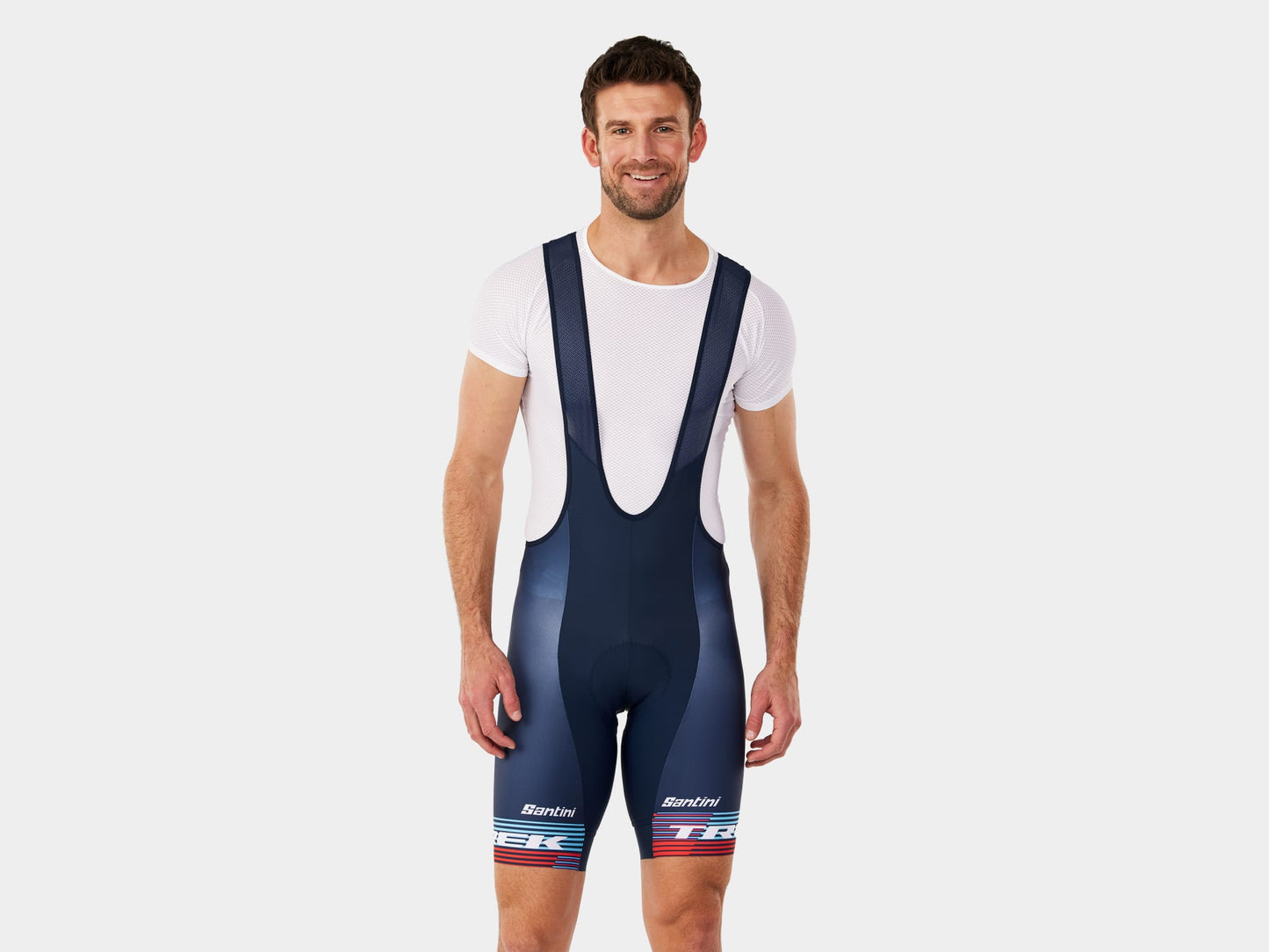 Santini Trek Factory Racing Men’s Team Replica Bib Shorts- Large - biket.co.za