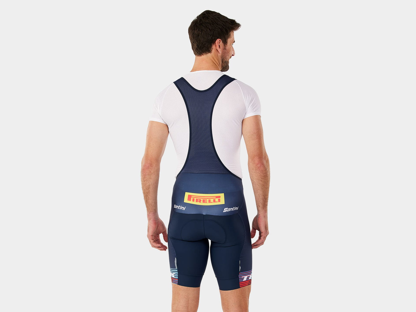 Santini Trek Factory Racing Men’s Team Replica Bib Shorts- Large - biket.co.za