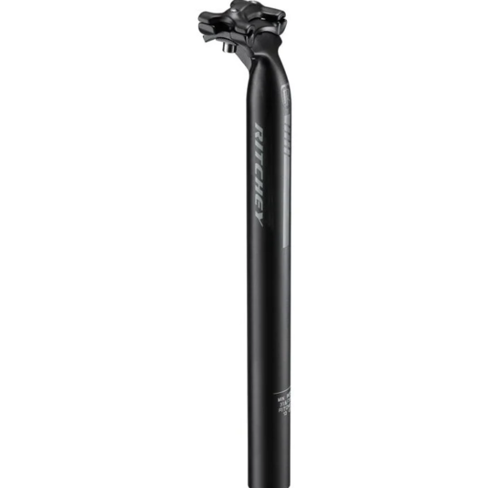 RITCHEY SEAT POST OEM V2 400MM 30.9 BB BLACK 25mm OFFSET - biket.co.za