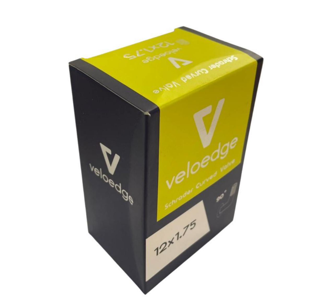 VeloEdge TUBE 12X1.75 A/V 36MM ANGLED VALVE - biket.co.za