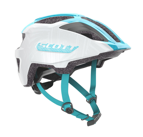 Scott Spunto Junior Helmet Pearl white/ Breeze Blue