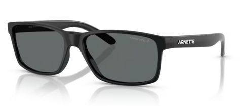 Arnette Slickster- Shiny Black Polarised Dark Grey