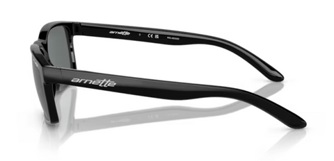 Arnette Slickster- Shiny Black Polarised Dark Grey