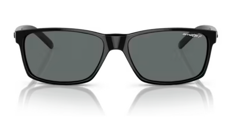 Arnette Slickster- Shiny Black Polarised Dark Grey