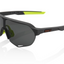 100% S2 - Soft Tact Cool Grey - Smoke Lens - OS