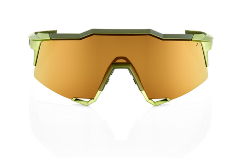 100% Speedcraft - Matte Metalic Viperdae - Bronze Multilayer Mirror Lens