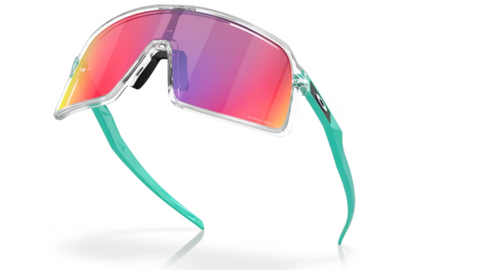 Oakley Sutro- Clear/ Celeste Prizm Road