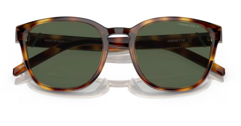 Arnette Barranco- Dark Havana Polarized Dark Green