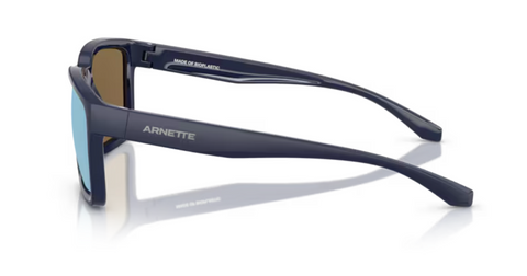 Arnette Plot Twist- Dark Blue Top Matte/ Shiny Dark Grey mirror polarized