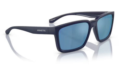 Arnette Plot Twist- Dark Blue Top Matte/ Shiny Dark Grey mirror polarized