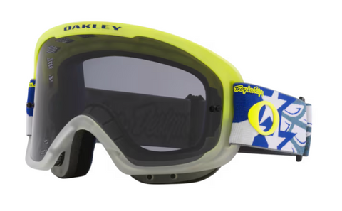 Oakley O frame 2.0 pro mtb- Troy lee designs blue wings