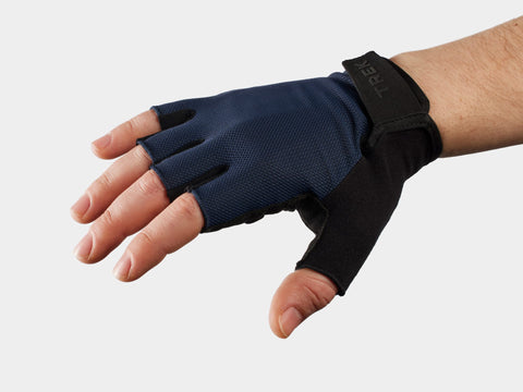 Trek Solstice Gel Unisex Cycling Glove- Deep Dark Blue