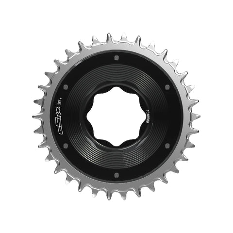 E-Chainring TQ-53cl 34t Aluminium Black