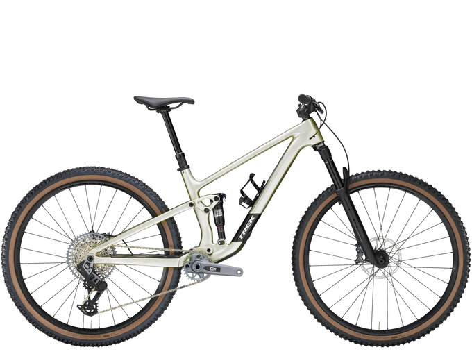 2025 Trek Top Fuel 9.8 GX AXS Gen 4- Lunar Silver