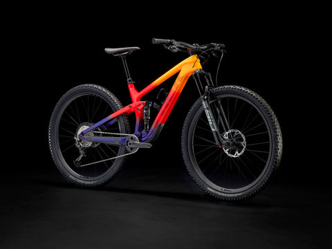 2022 Trek Top Fuel 9.8 XT - Marigold to Red to Purple Abyss Fade