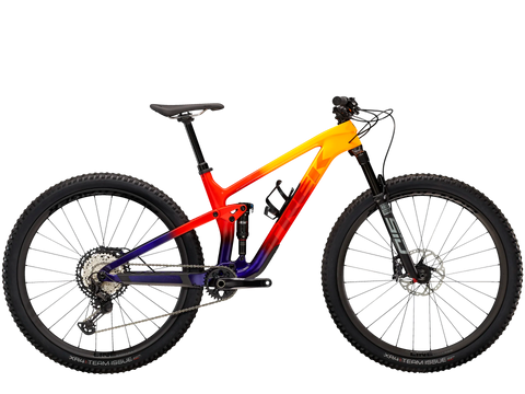 2022 Trek Top Fuel 9.8 XT - Marigold to Red to Purple Abyss Fade