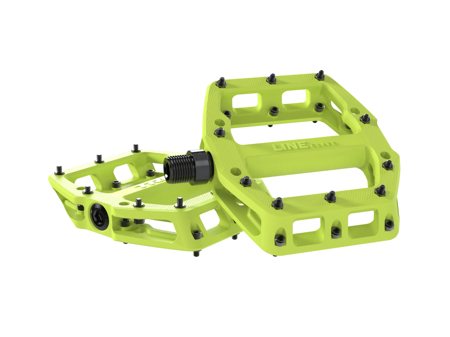 Trek Line Elite Flat Pedal Set- Volt - biket.co.za