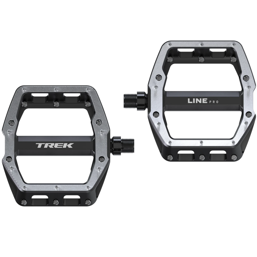 Trek Line Pro Flat Pedal Set - Black - biket.co.za