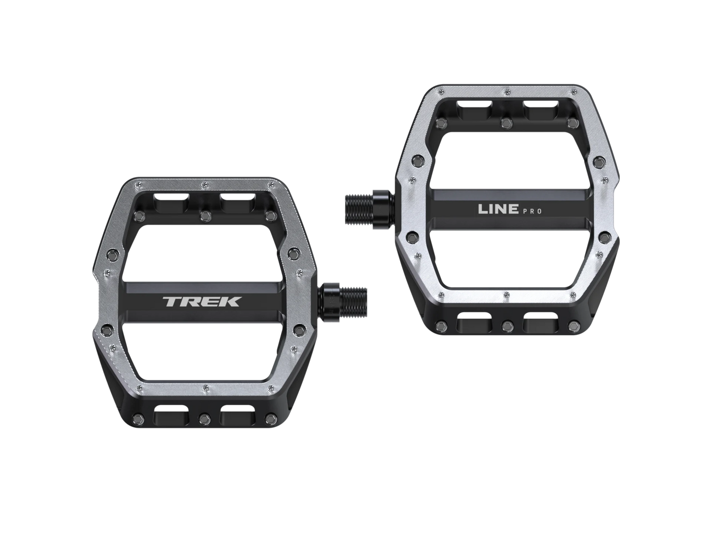 Trek Line Pro Flat Pedal Set - Black - biket.co.za