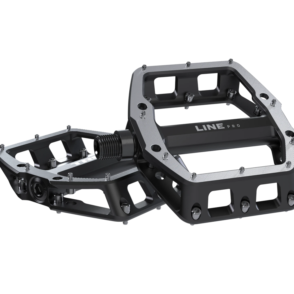 Trek Line Pro Flat Pedal Set - Black - biket.co.za