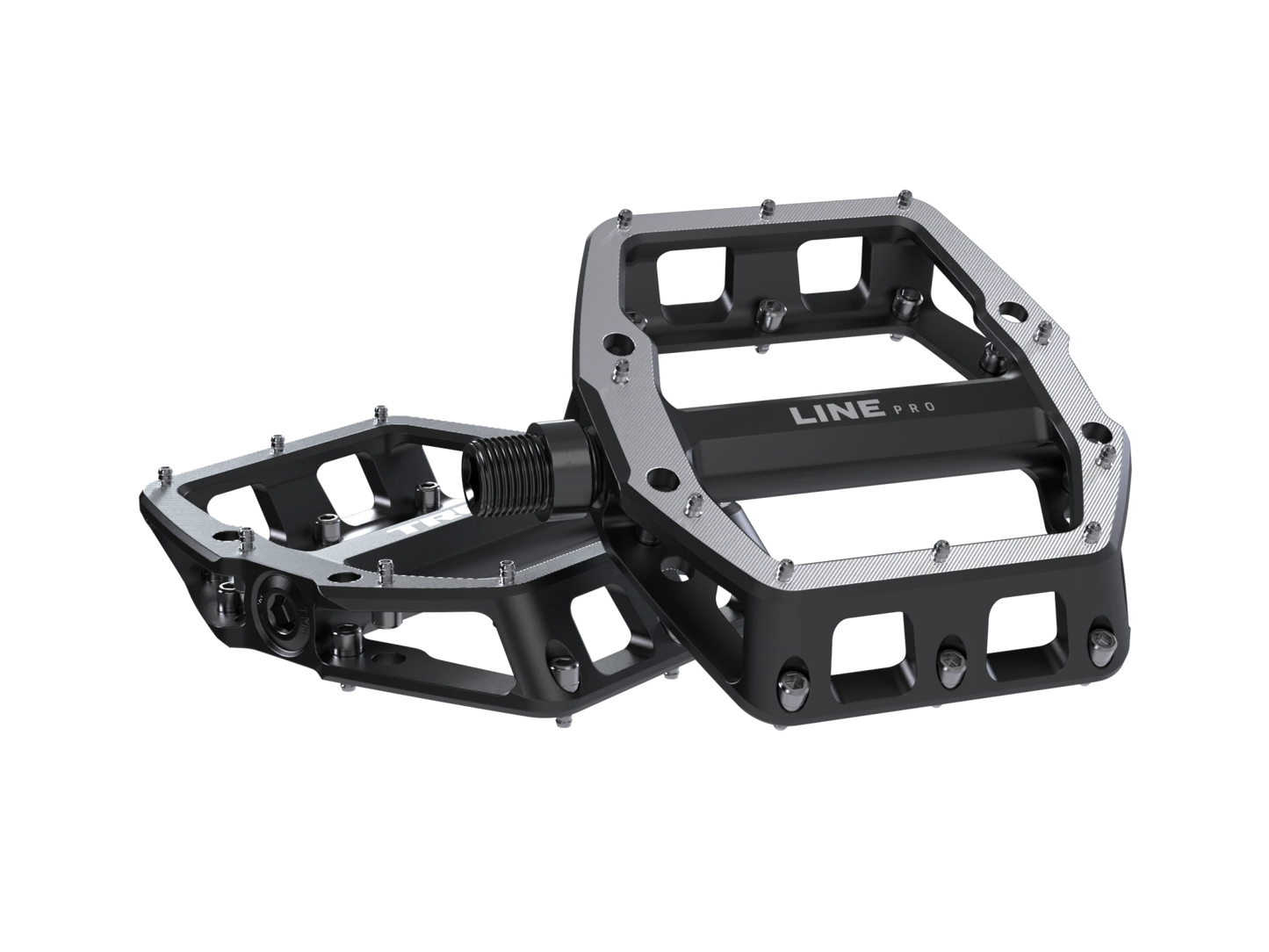 Trek Line Pro Flat Pedal Set - Black - biket.co.za