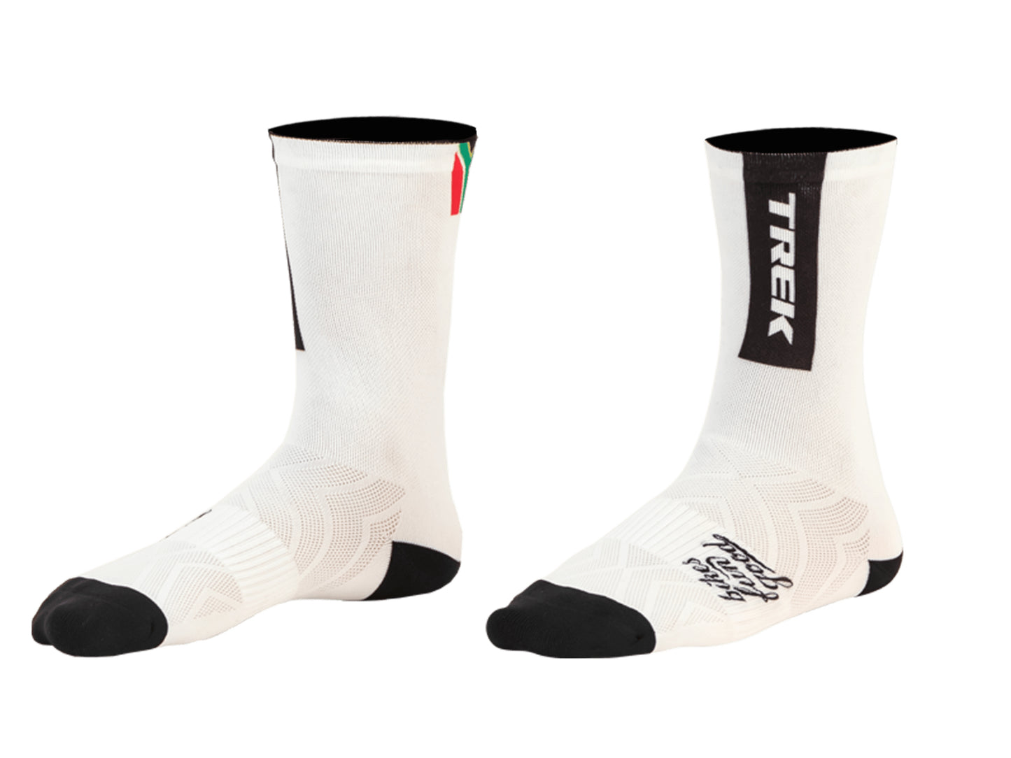 Trek SA Socks- White - biket.co.za