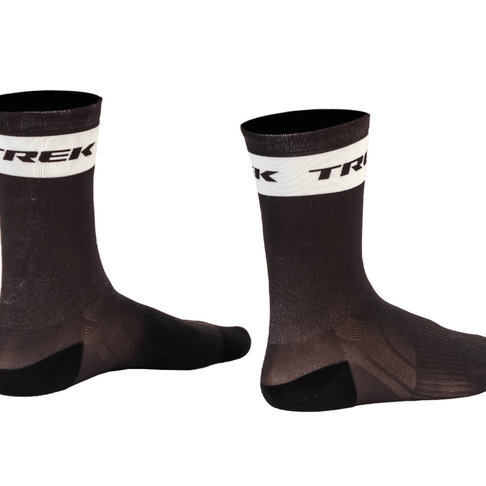 Trek Original Socks- Black/White - biket.co.za