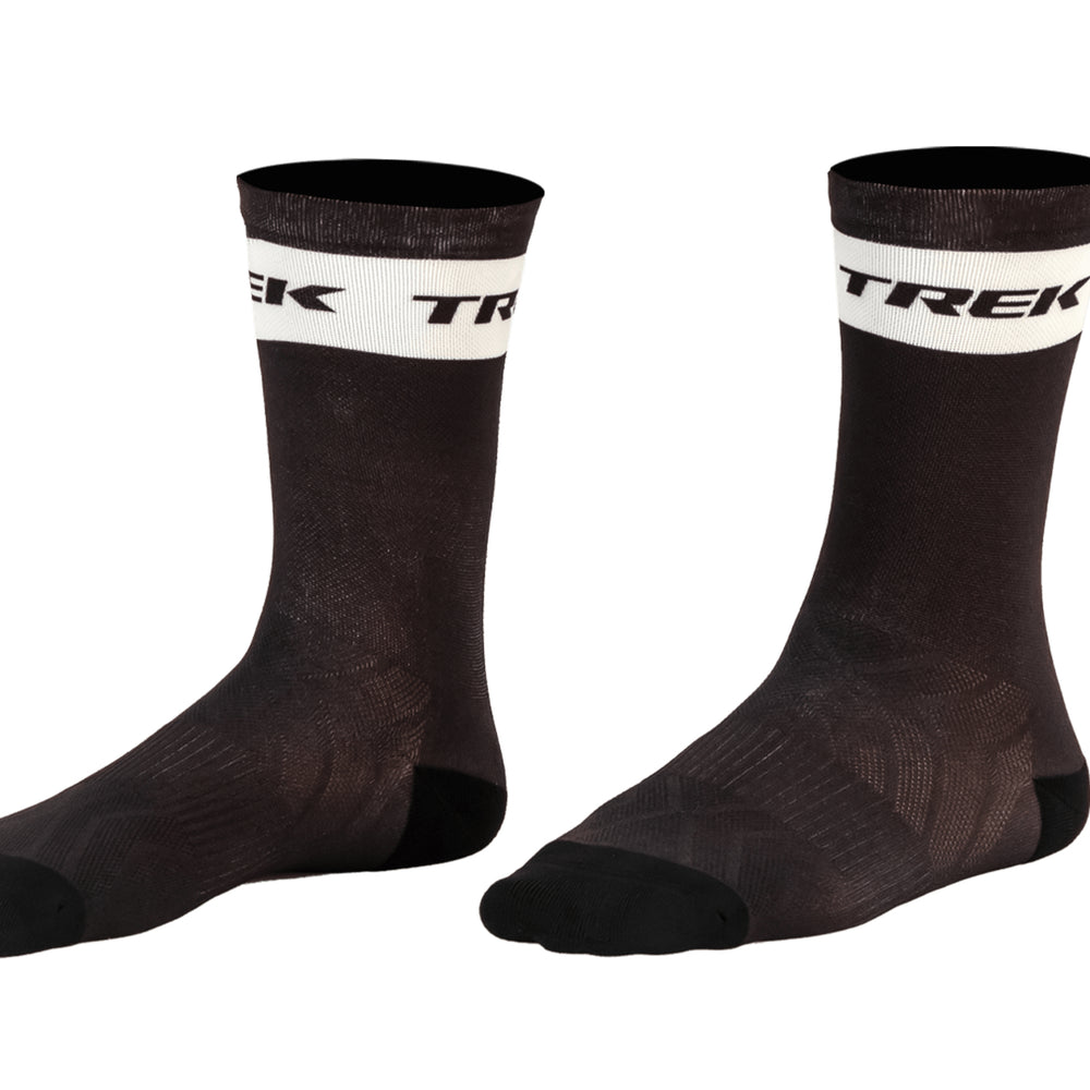 Trek Original Socks- Black/White - biket.co.za