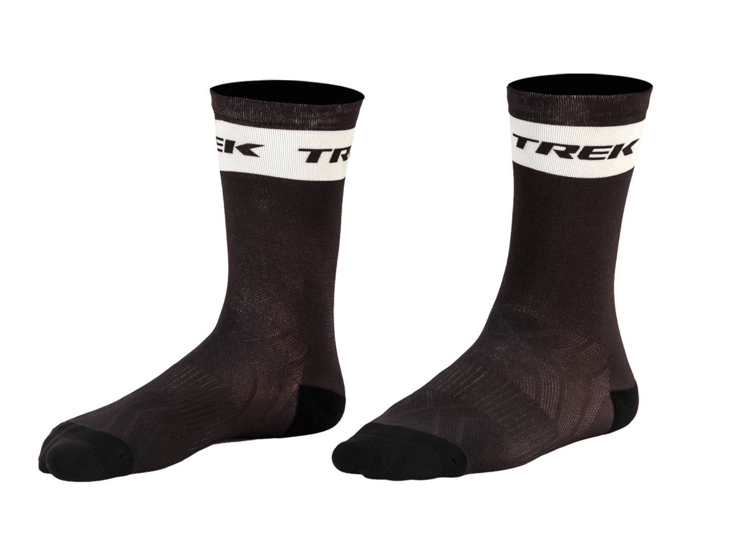 Trek Original Socks- Black/White - biket.co.za