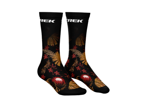 Trek SA Socks- Limited Edition Black/Orange