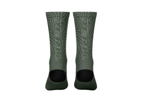 Trek SA Socks- Dark Green