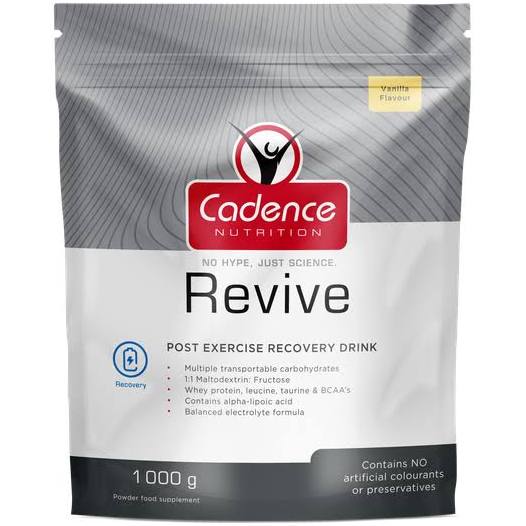 Cadence Nutrition Vanilla drink mix packaging