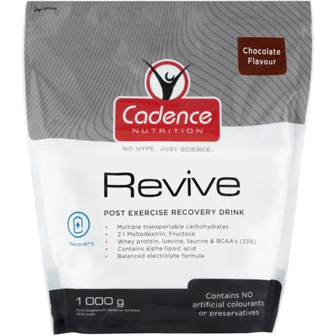 Cadence Nutrition Revive Chocolate Doypack