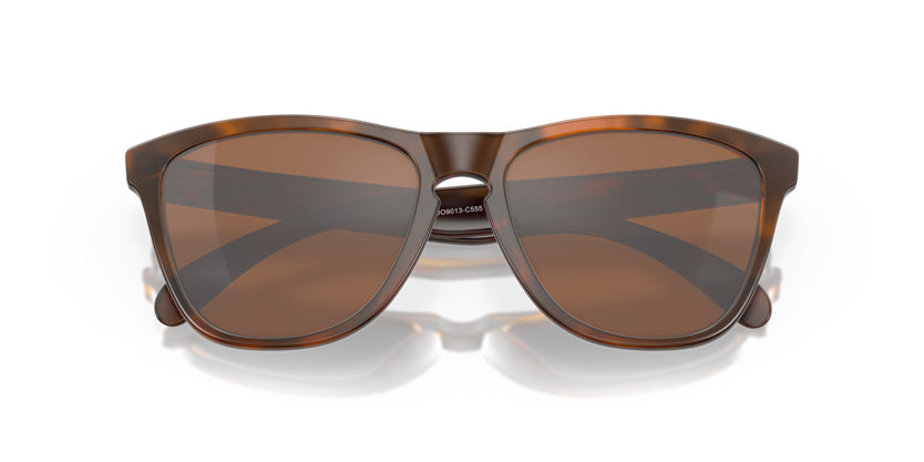 Oakley Frogskins- Matte Tortoise Prizm Tungsten - biket.co.za