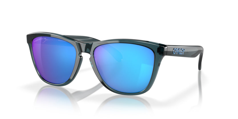 Oakley Frogskins - Crystal Black Prizm Sapphire Polarized - biket.co.za