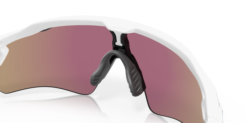 Oakley Radar EV Path Polished White- Prizm Sapphire - biket.co.za