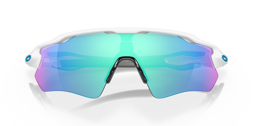 Oakley Radar EV Path Polished White- Prizm Sapphire - biket.co.za